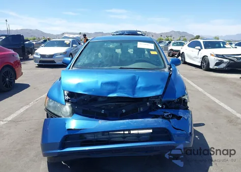 2007 Honda Civic Lx из США, поврежденный, VIN 1HGFA16587L104035